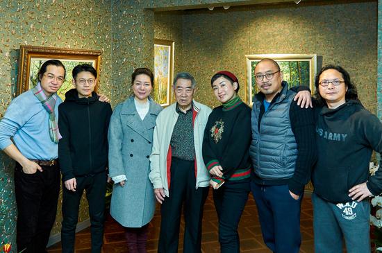 叶青先生、潘东华先生、朱佳超先生及燕燕女士、张东女士莅临轶玫艺术空间