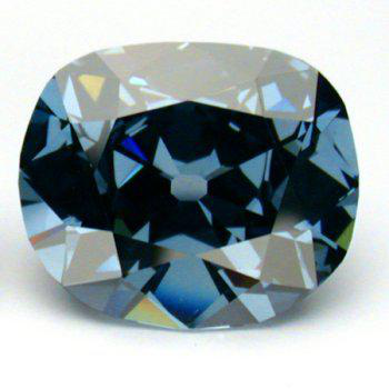 希望蓝钻（Hope Diamond），重45.52克拉（9.1克）、颜色分级为深彩灰蓝、净度等级为VS1，折算成今年的市值，大约值2亿美元到2.5亿美元之间。
