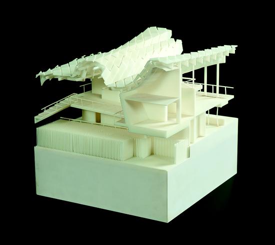 陆轶辰-米兰世博会-中国馆 模型 26×26×26cm