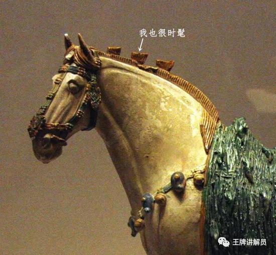 三花三彩马，唐代，中国国家博物馆藏