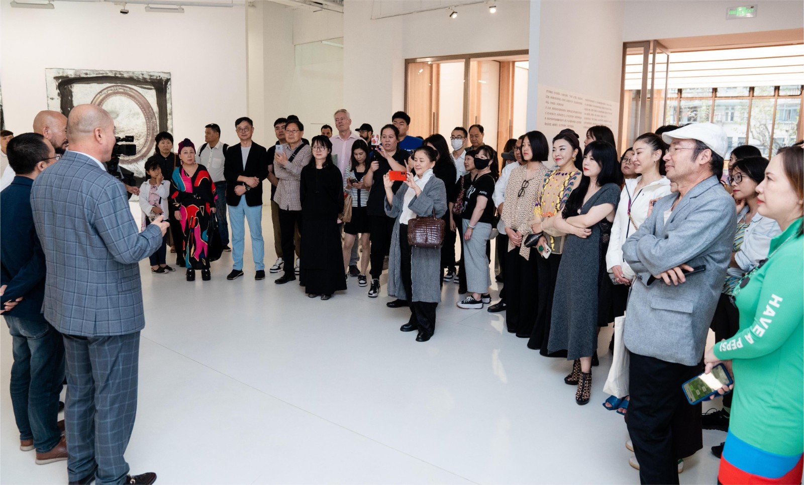 秦风个人展览《后觉》在上海春美术馆开幕